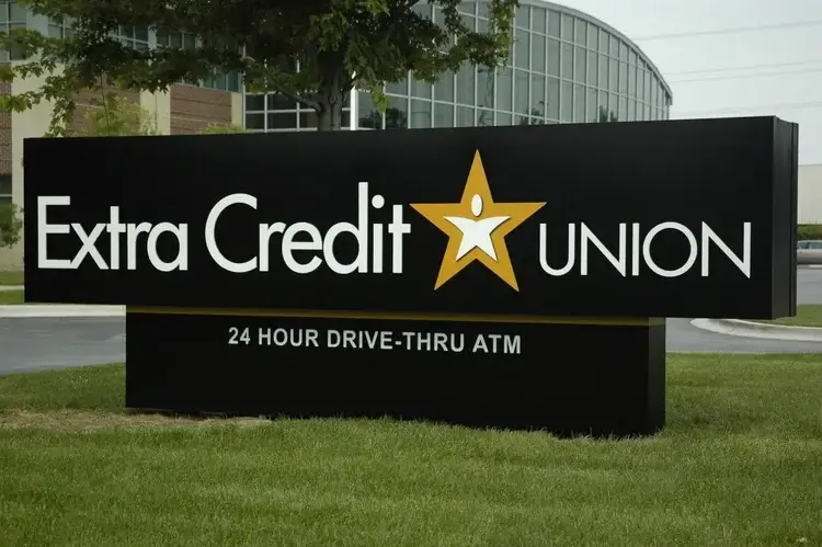 Extra Credit Union sign